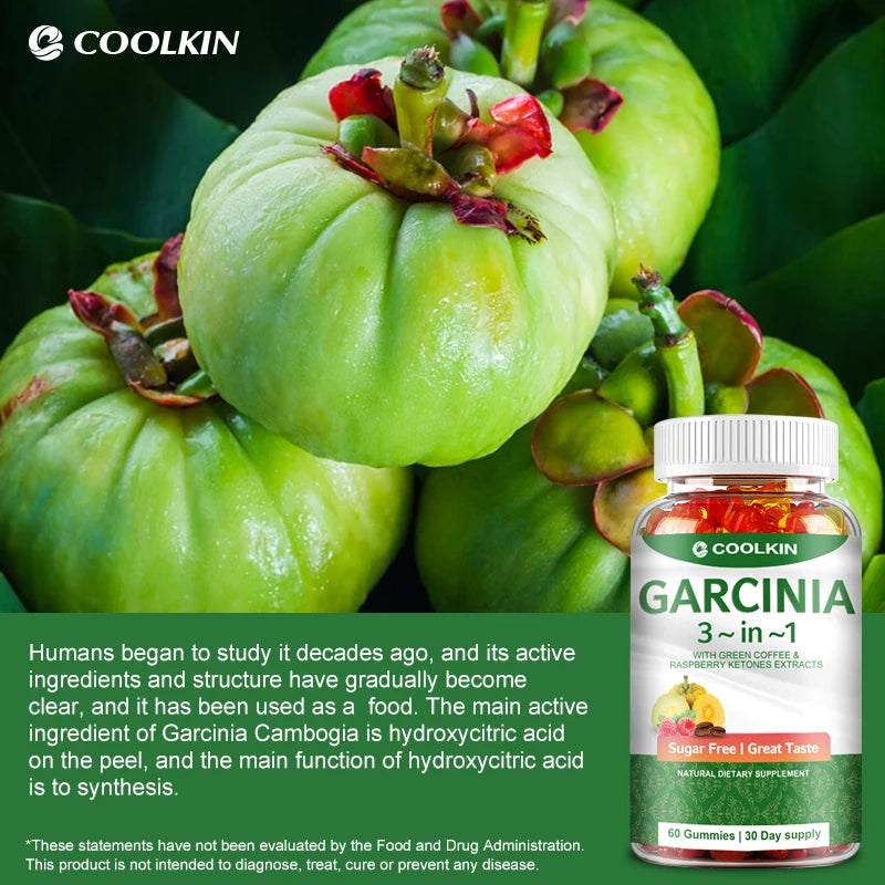 Garcinia Cambogia - Fat Burner Appetite Suppressant Gummies