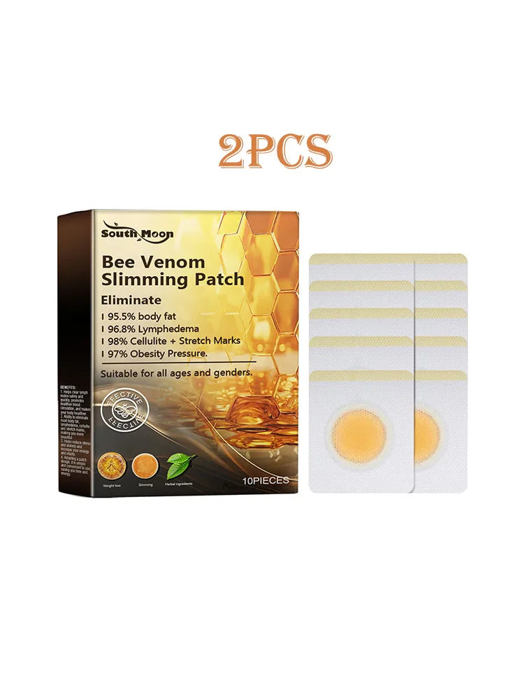 10pcs Bee Venom Belly Slimming Patches