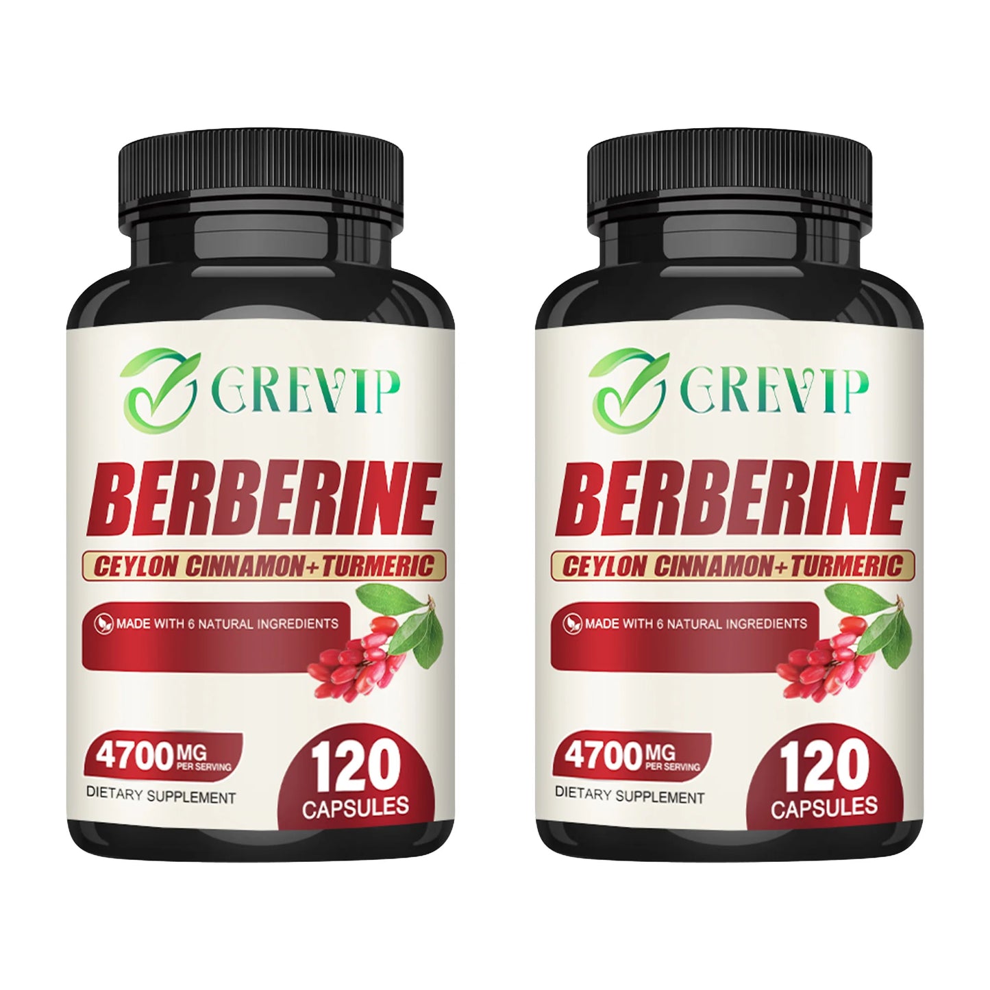 Berberine Supplement - Digestive Health 4700mg