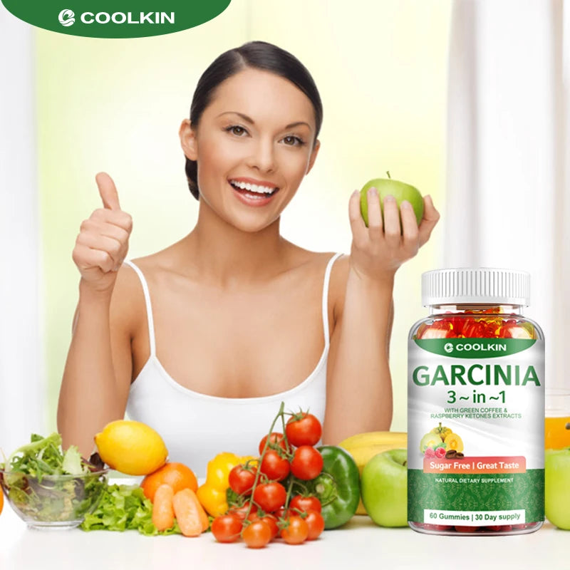Garcinia Cambogia - Fat Burner Appetite Suppressant Gummies