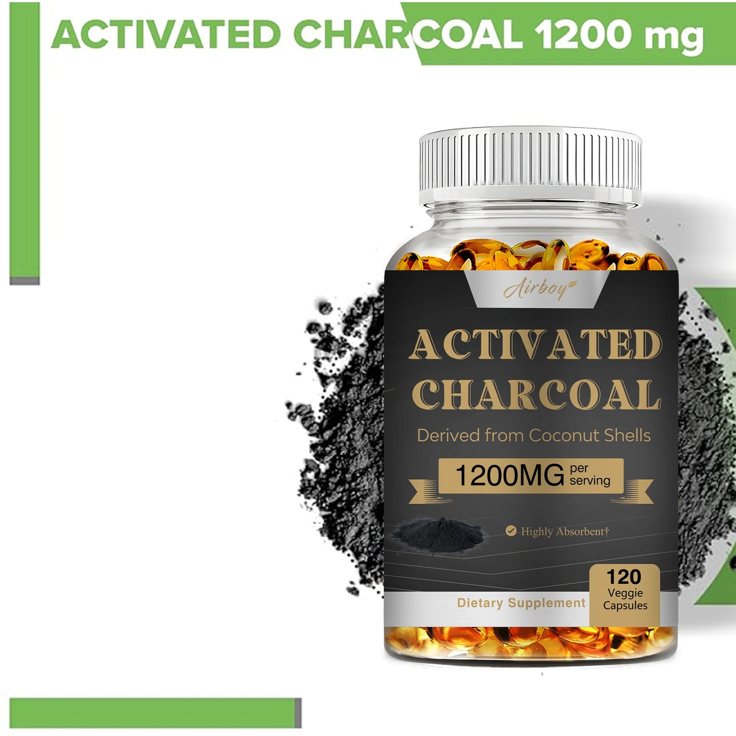 Activated Charcoal - Gut Health
