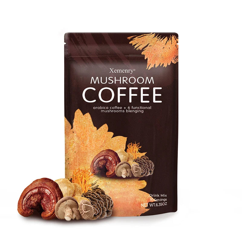 Mushroom Coffee - with Lion's Mane, Cordyceps, Reishi