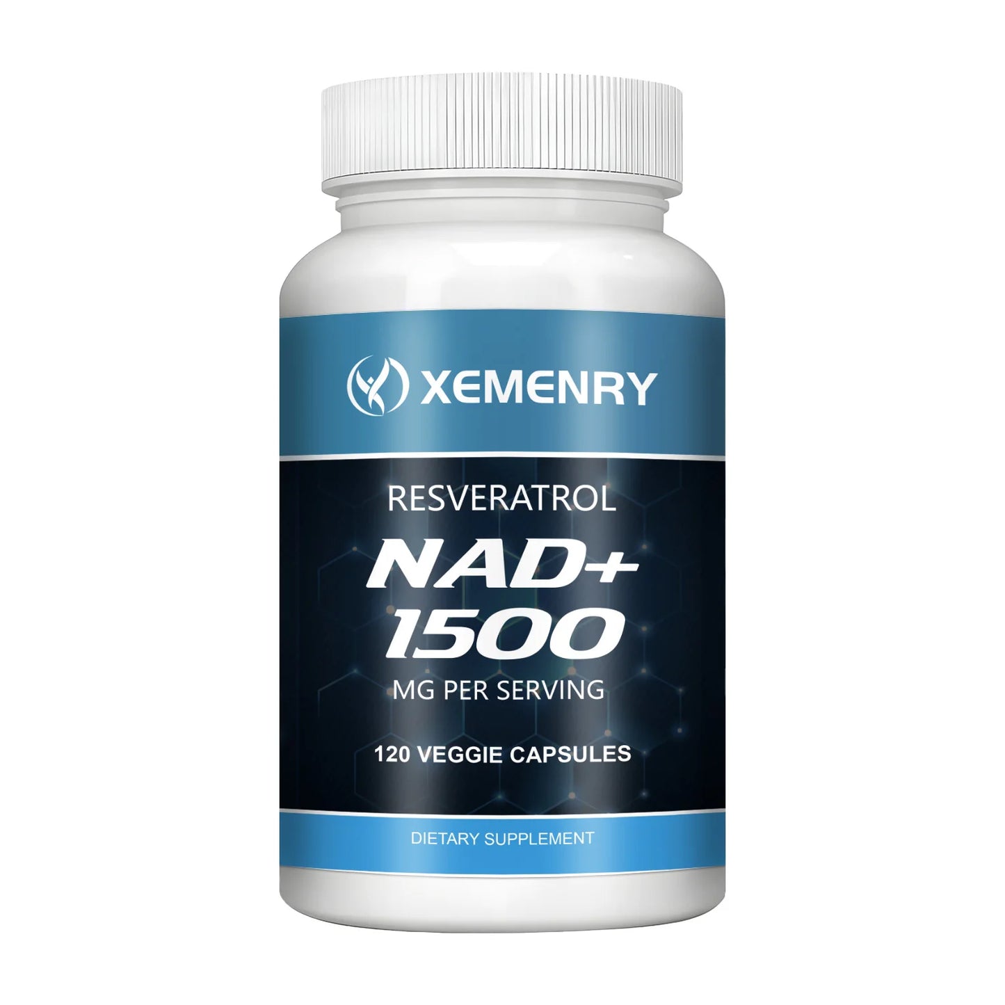 NAD+Supplements - with Resveratrol - Natural Energy Supplement