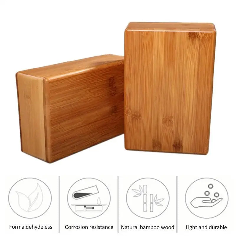 Natural Bamboo Yoga Block