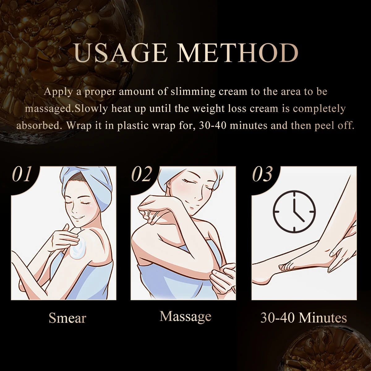 OEDO Ginseng Slimming Cream Reduce Cellulite