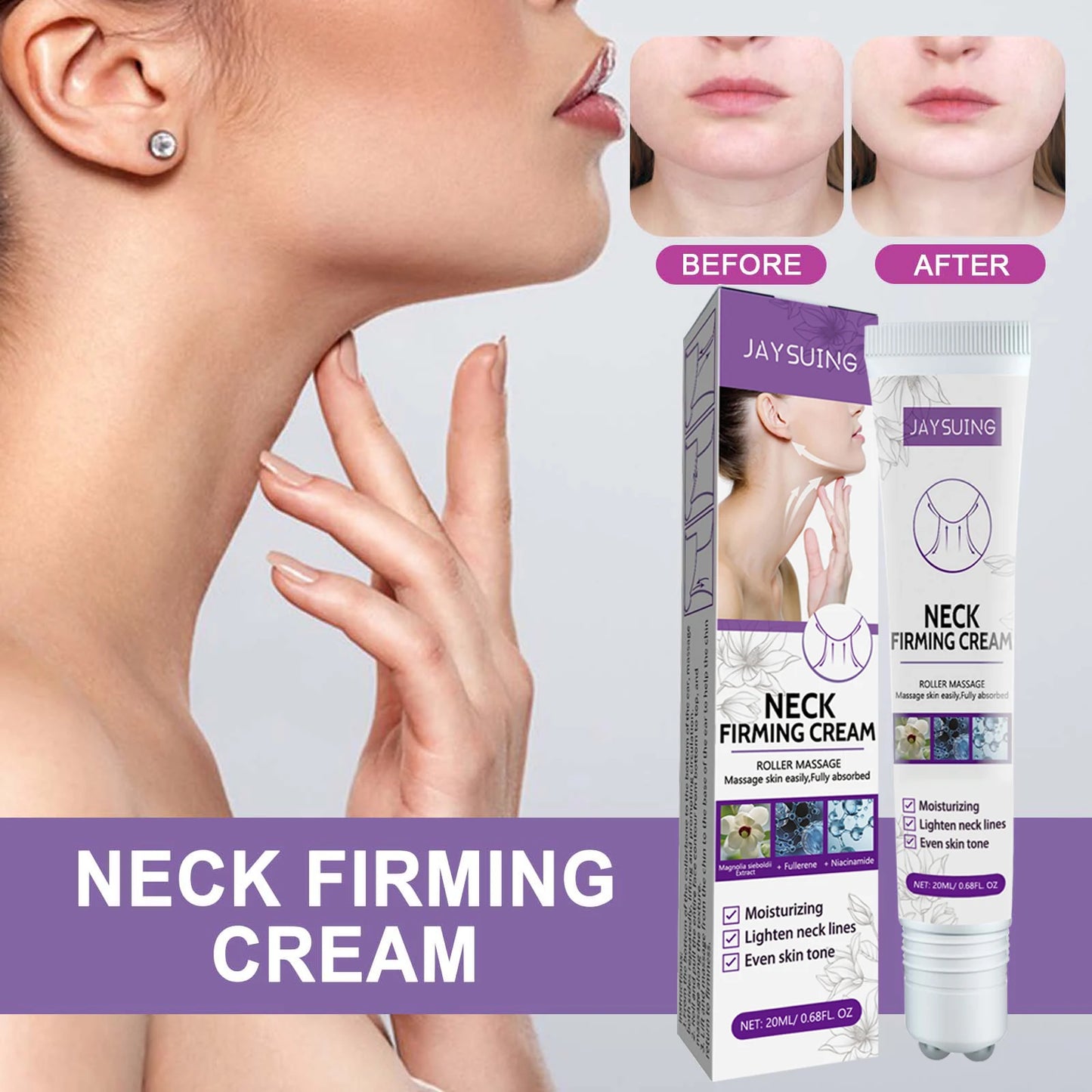 Neck Tightening Cream Reduce Neck Wrinkles