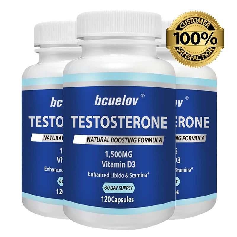 Testosterone - Natural Boosting Formula Supplement for Men