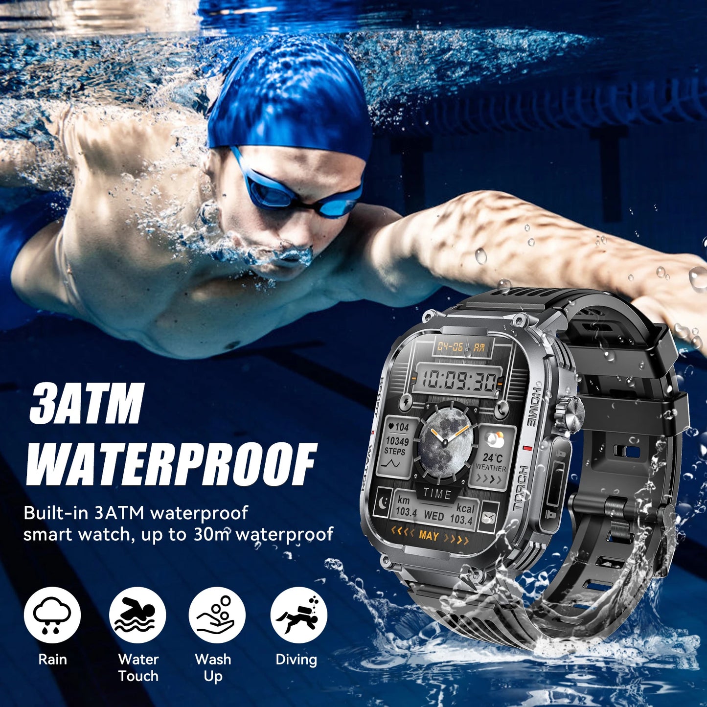 Men's Sports Smart Watch