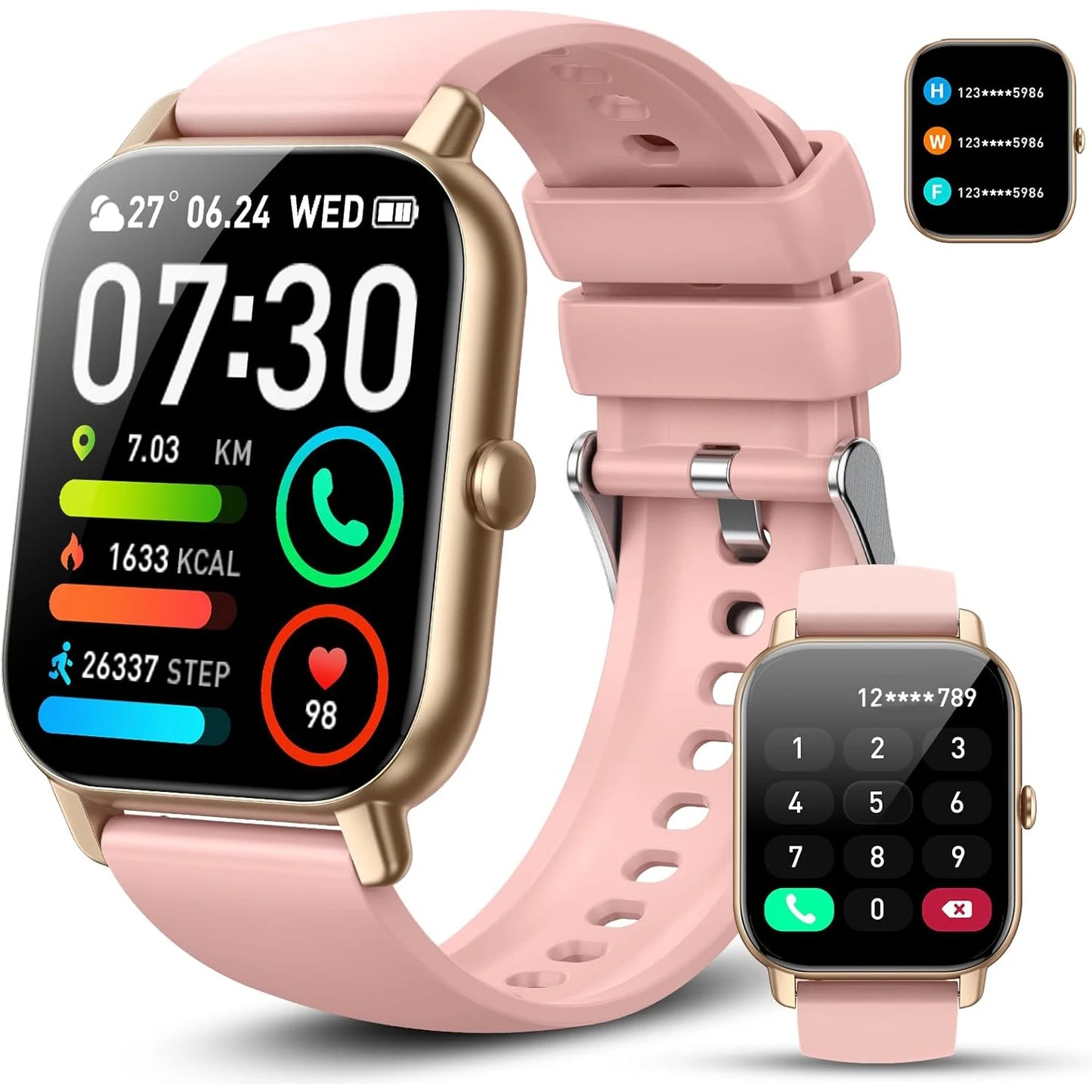 AI Voice Assistant Smart Watch for Men/Women