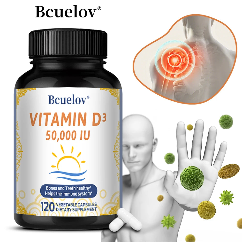 Vitamin D3 50,000 IU Supplement Men and Women