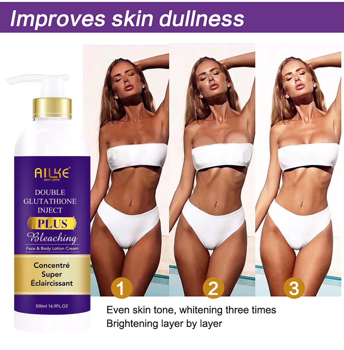 Double Glutathione Face and Body Serum