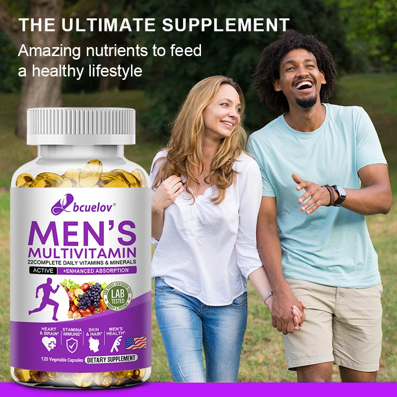 Men's Daily Multivitamin - 22 Vitamins & Minerals