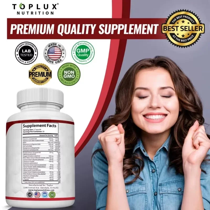 Blood Sugar Complex Supports Heart Health