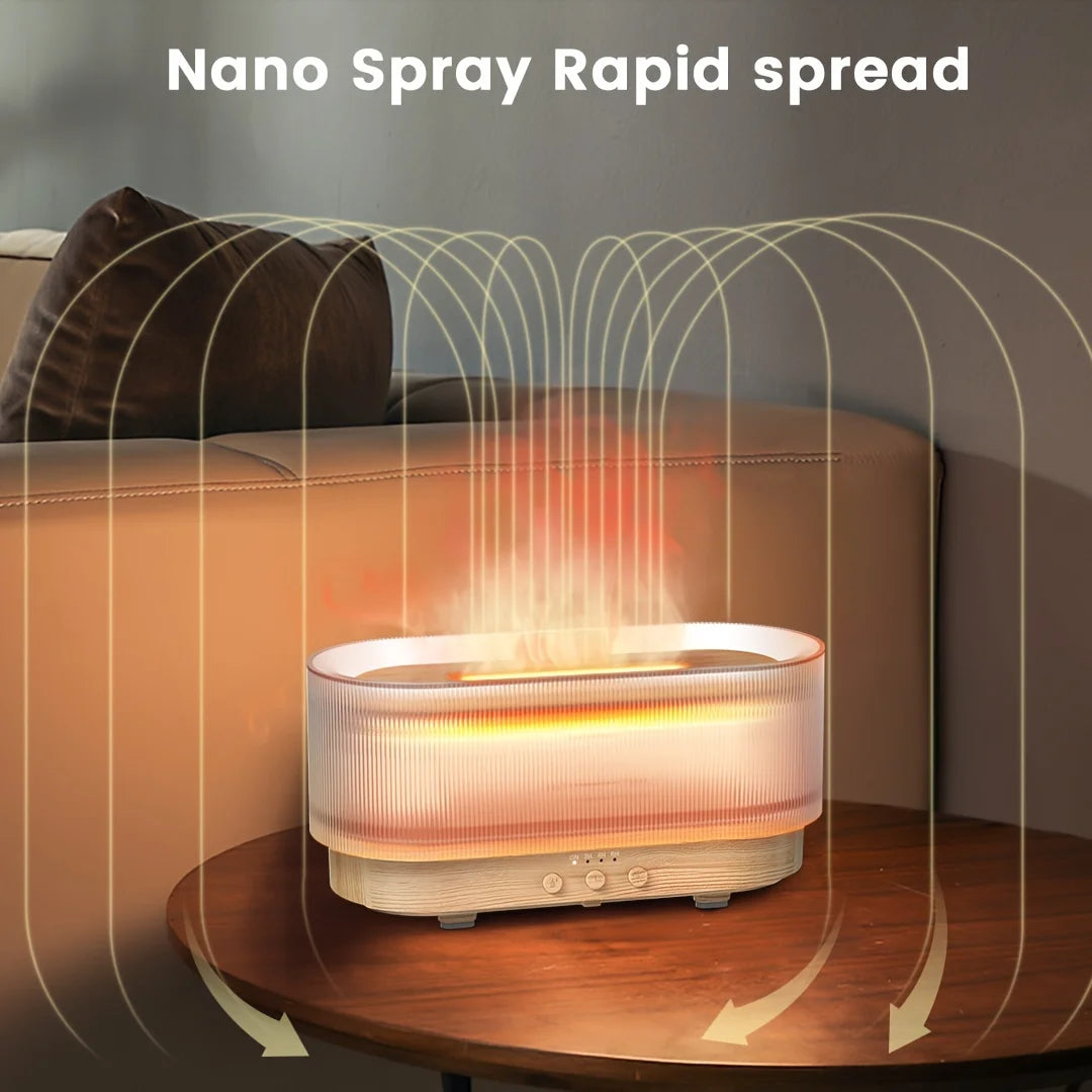 6 Colors Simulation Flame Light Aromatherapy Diffuser