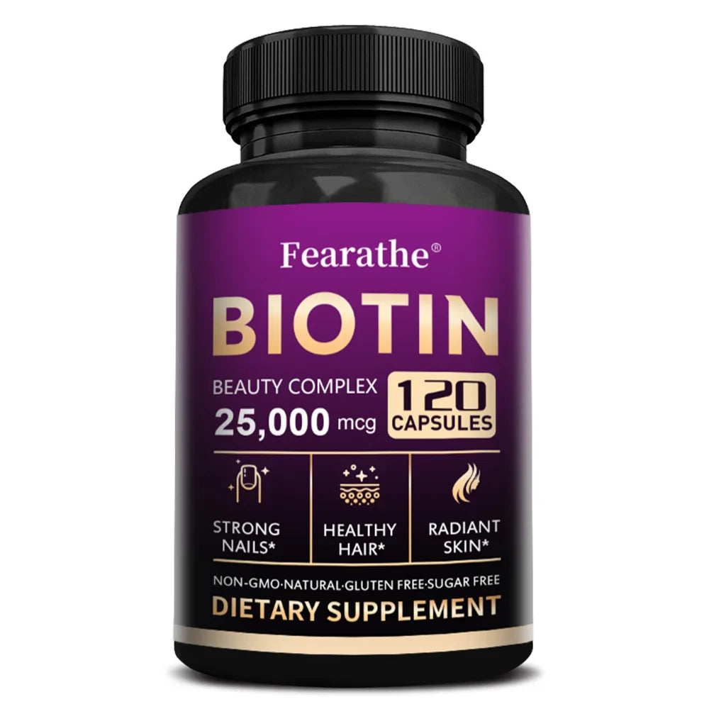 Biotin - Vitamin Supplement 25,000 Mcg