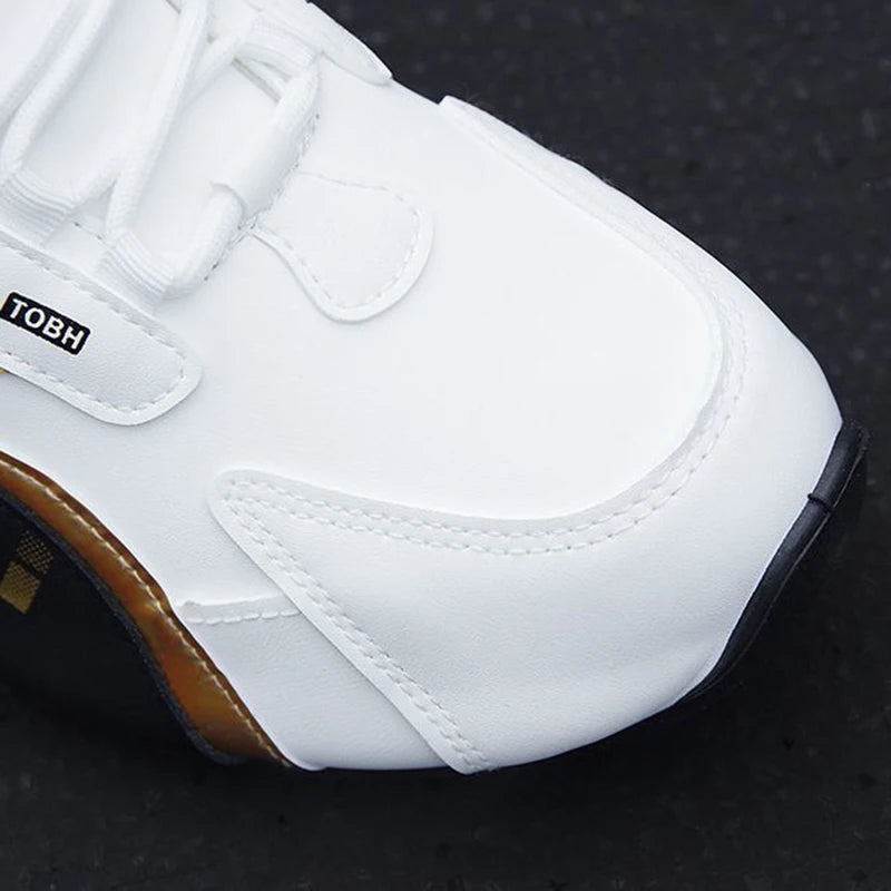 Men's Leather Sports Running Shoes
