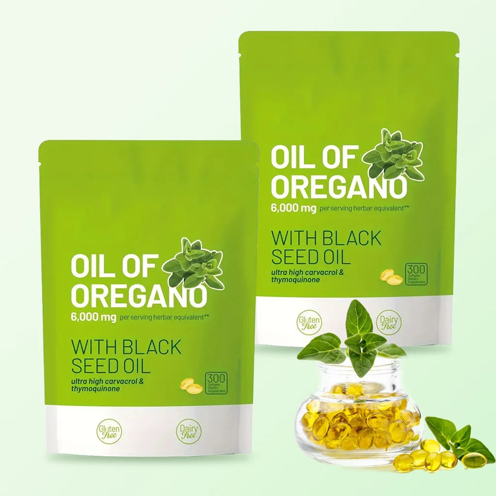 Oil Of Oregano with Black Seed Oil