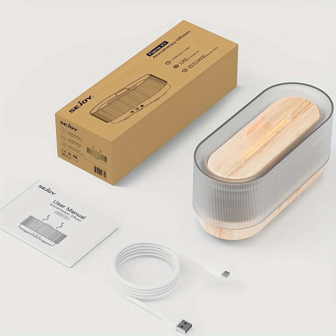 6 Colors Simulation Flame Light Aromatherapy Diffuser