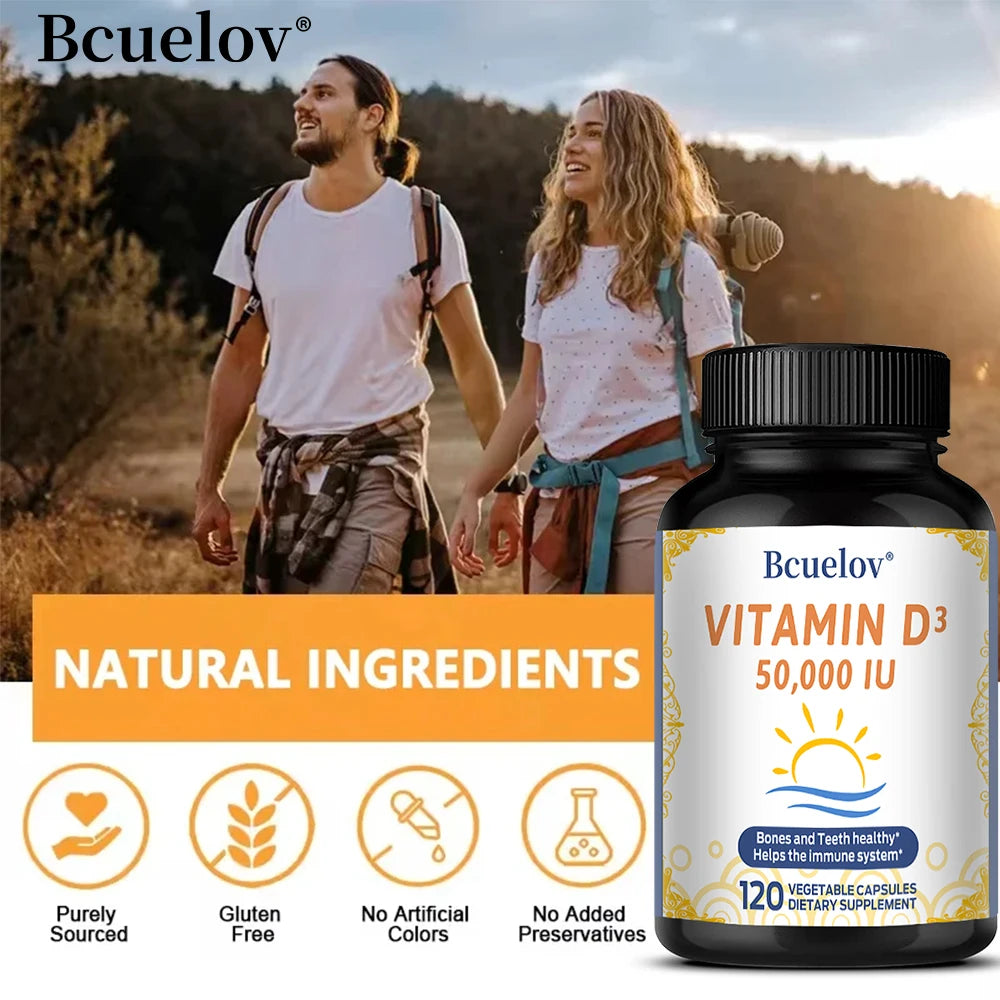 Vitamin D3 50,000 IU Supplement Men and Women
