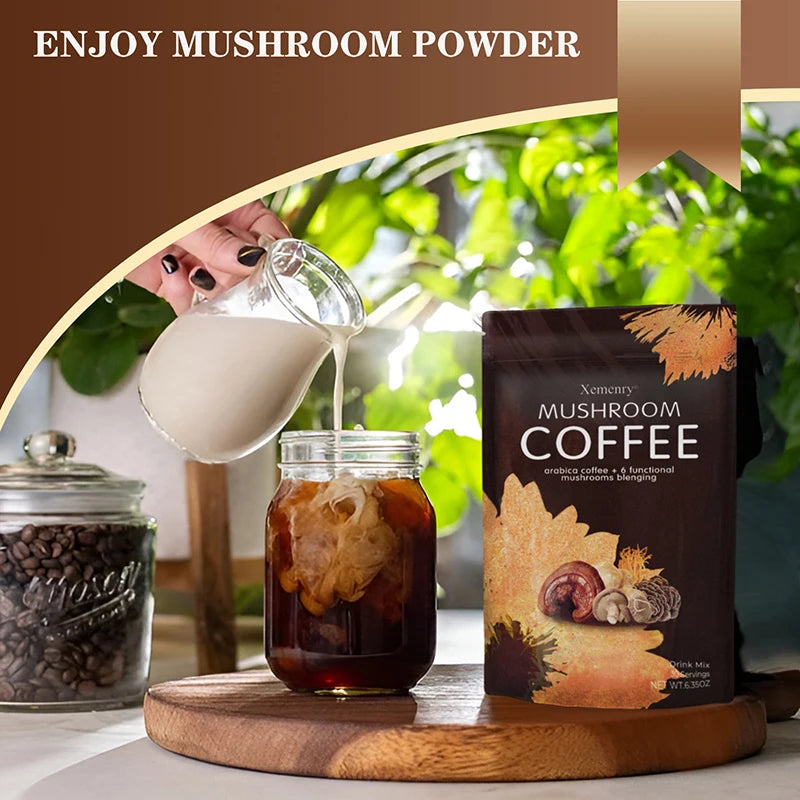 Mushroom Coffee - with Lion's Mane, Cordyceps, Reishi