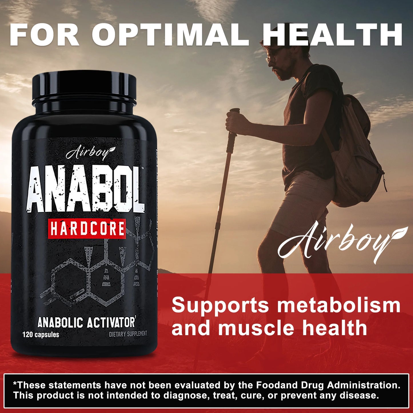 Anabol Hardcore Supplement - Helps Promote Muscle Growth