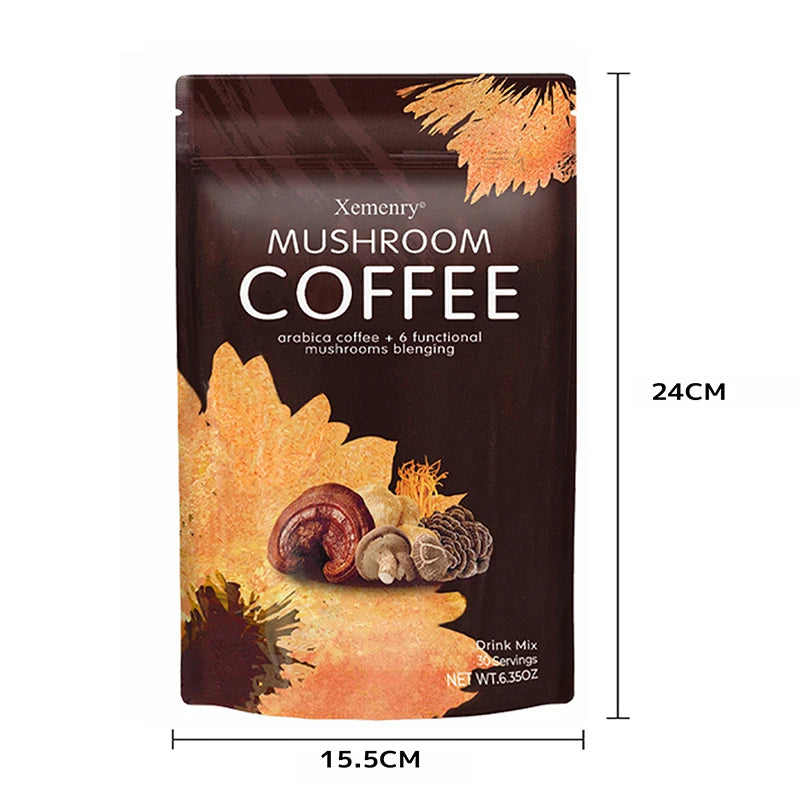 Mushroom Coffee - with Lion's Mane, Cordyceps, Reishi