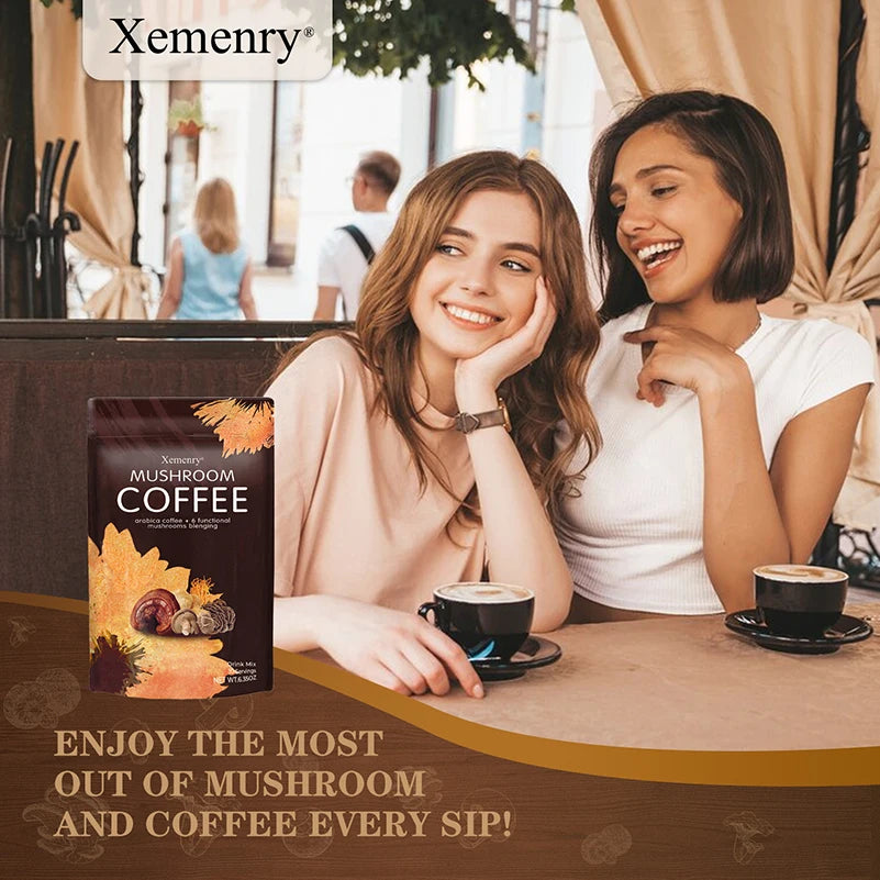 Mushroom Coffee - with Lion's Mane, Cordyceps, Reishi
