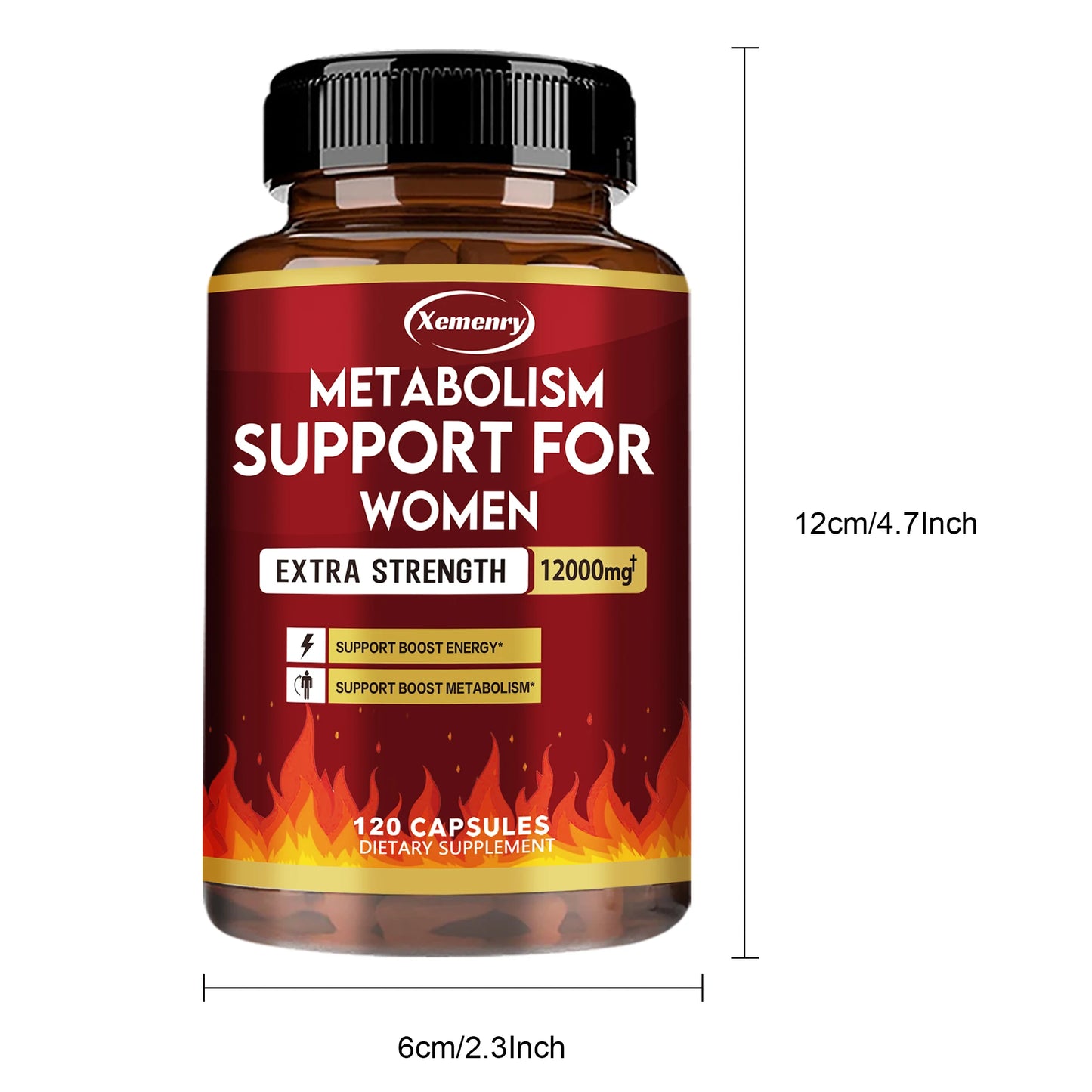 Metabolism Booster Weight Loss Supplement- 12000mg
