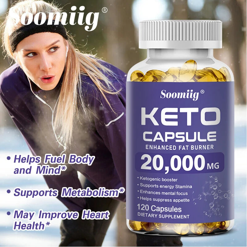 Organic Keto Detox: Fat Burning Appetite Suppressant Capsules