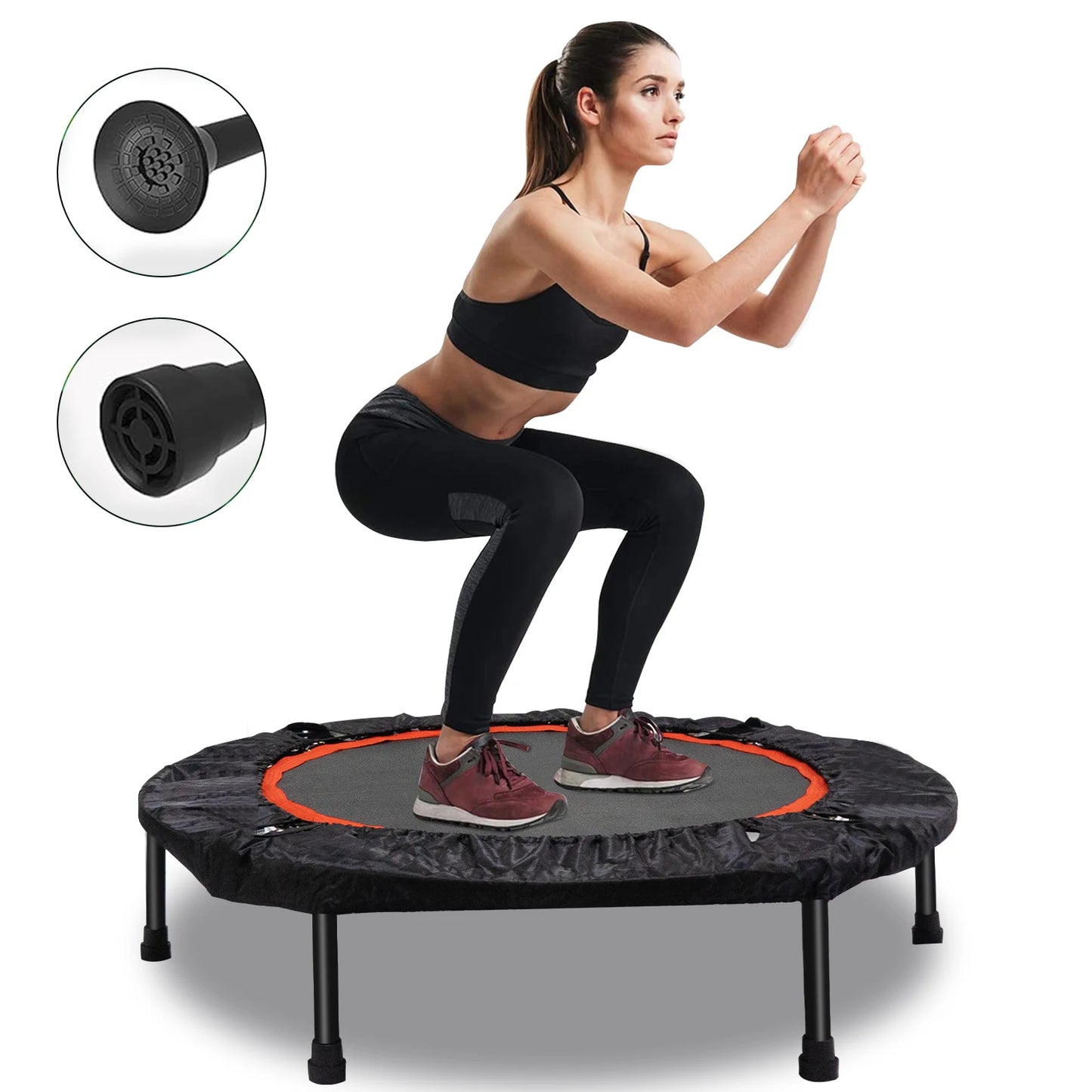 40 inch mini fitness folding mini fitness trampoline
