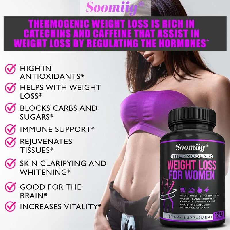 Natural Thermogenic Appetite Suppressant  Fat Burner