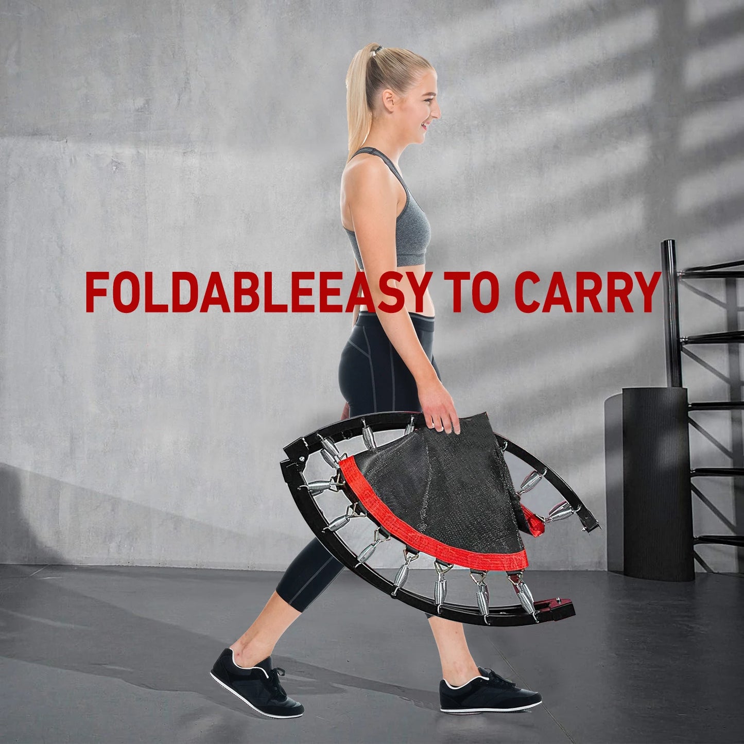 40 inch mini fitness folding mini fitness trampoline