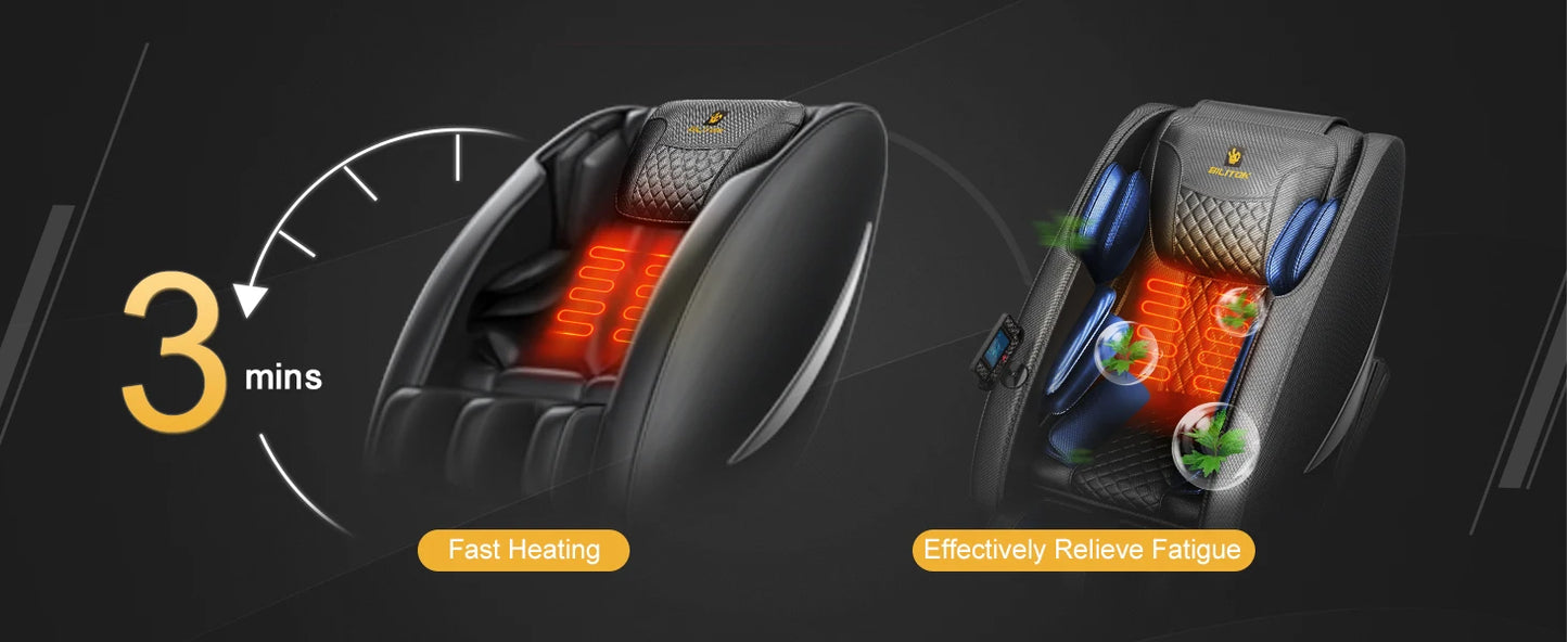 Full Body Zero Gravity Massage Chair w/Heat