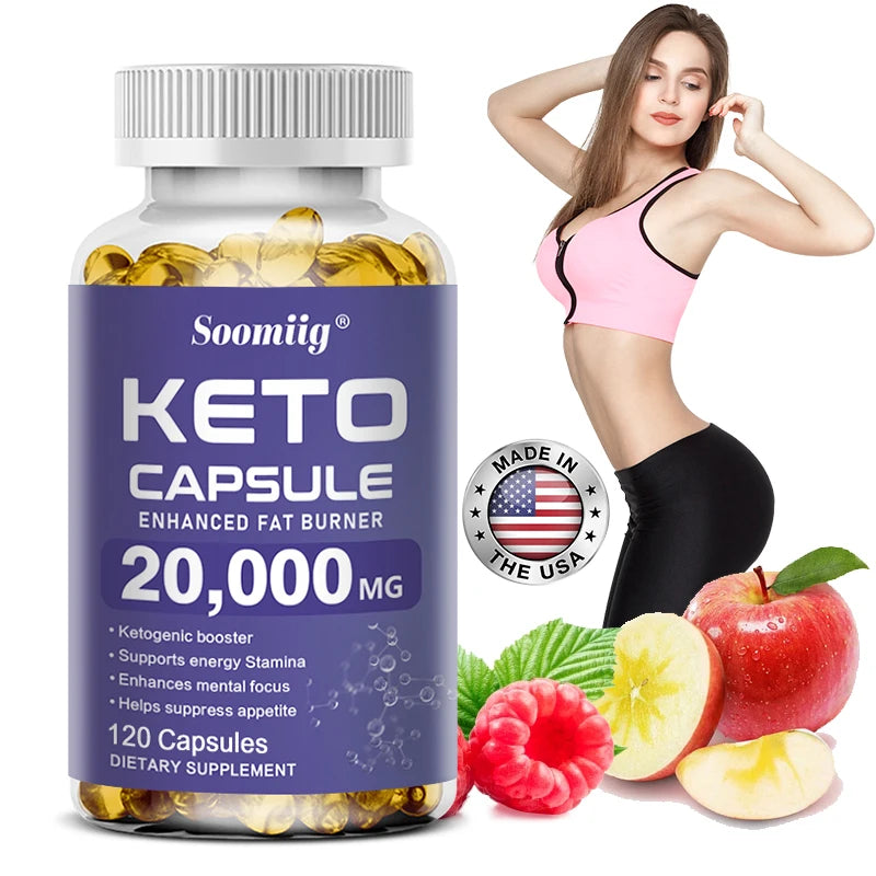 Organic Keto Detox: Fat Burning Appetite Suppressant Capsules