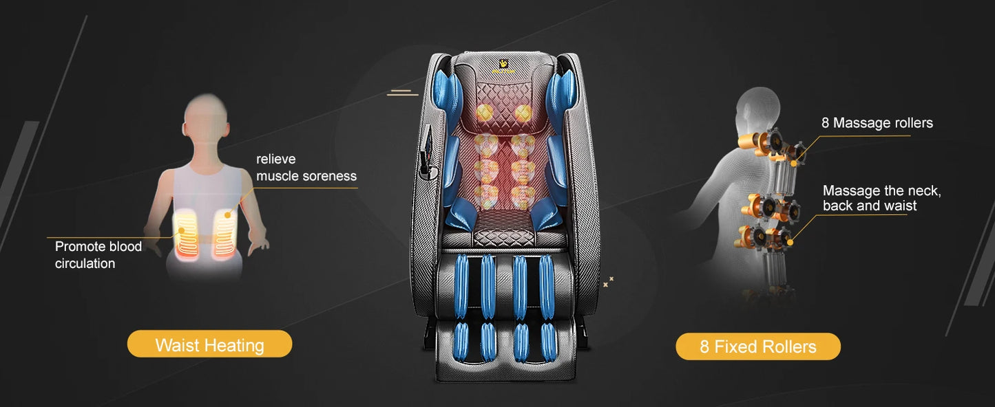 Full Body Zero Gravity Massage Chair w/Heat