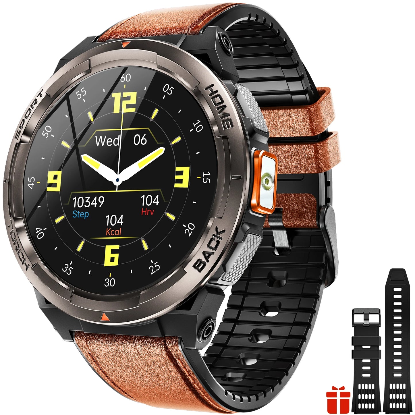 EIGIIS 1.45 Inch Smart Watch KE5 3ATM Waterproof