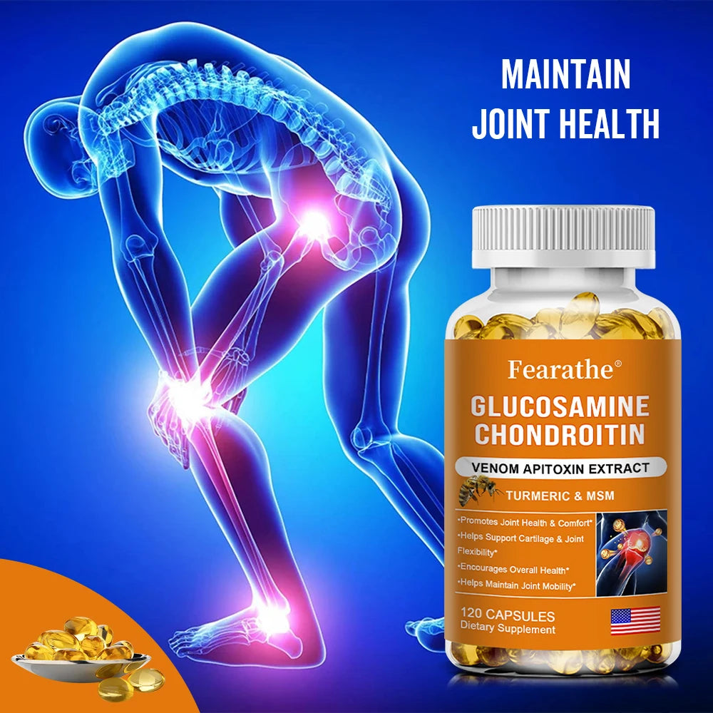 Natural Bee Venom Extract Glucosamine Chondroitin Capsules