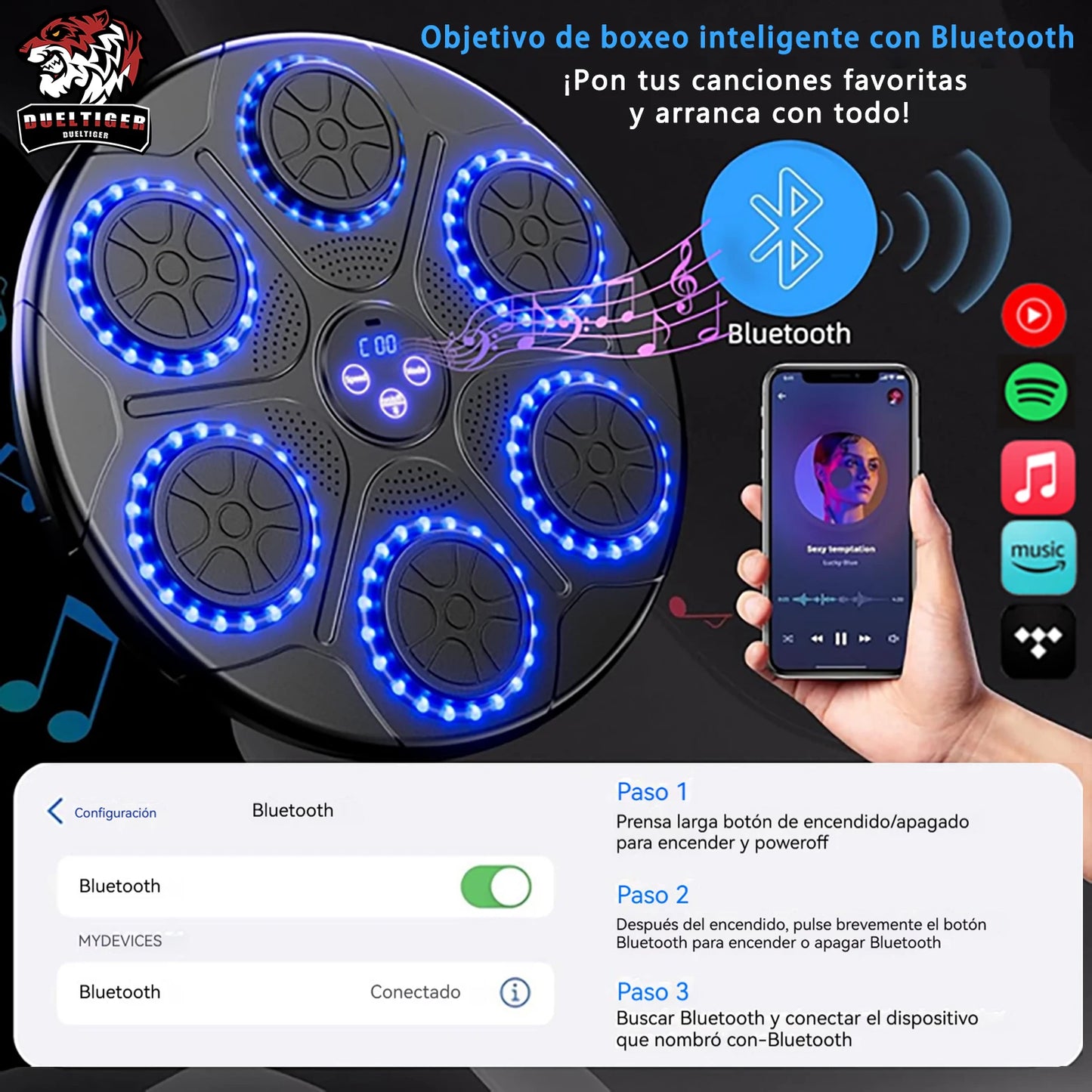 Music Boxing Machine - Wall Mounted Bluetooth