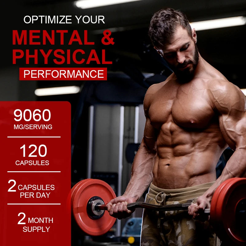 Men's Nutritional Supplements - Improve Endurance, and Performance