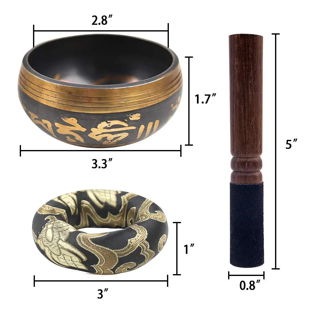 Tibetan Singing Bowl Set Meditation