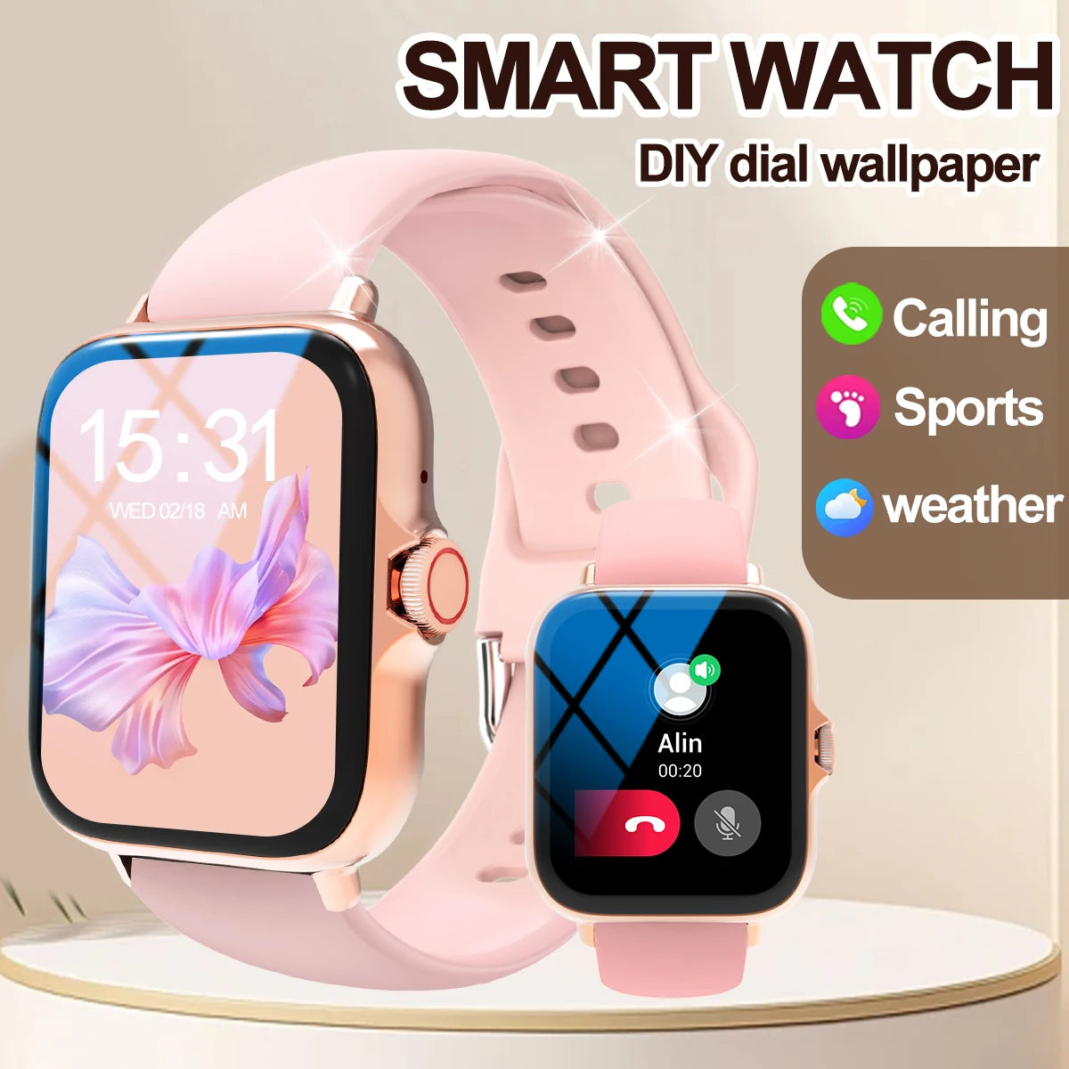 Smart Watch With Multiple Sports Modes,