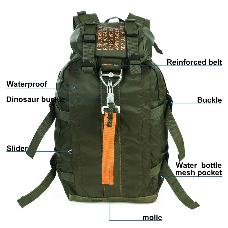 Men's Lightweight Water/Tear Resistant  Backpack