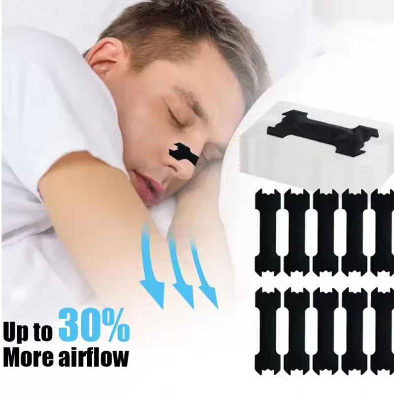 Non-Invasive Anti Snoring Nasal Strips