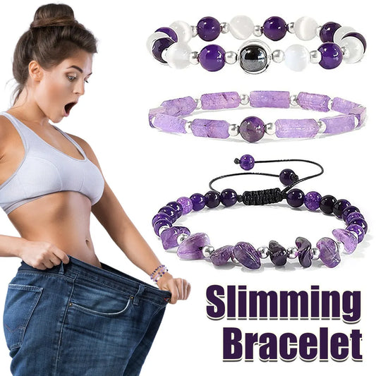 3pcs/Set Body-Purifying Amethyst Bracelet