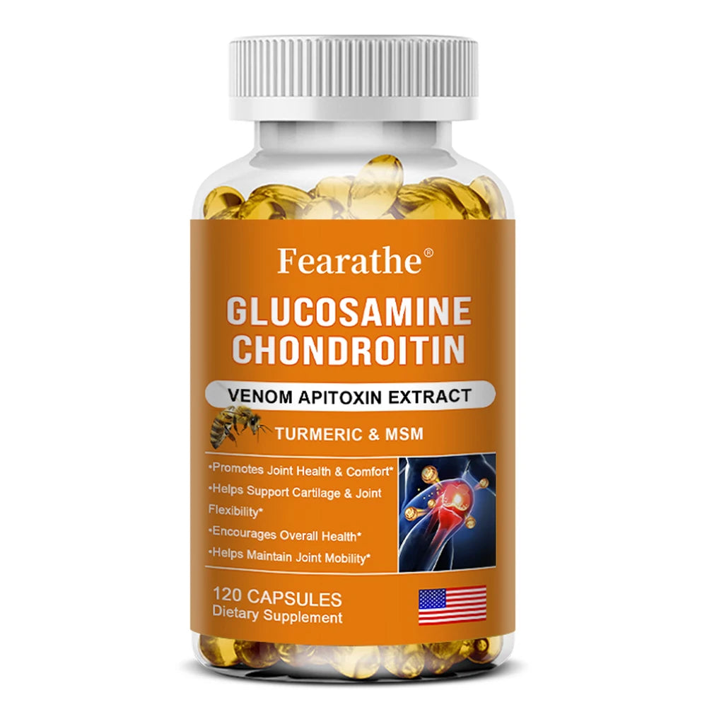 Natural Bee Venom Extract Glucosamine Chondroitin Capsules