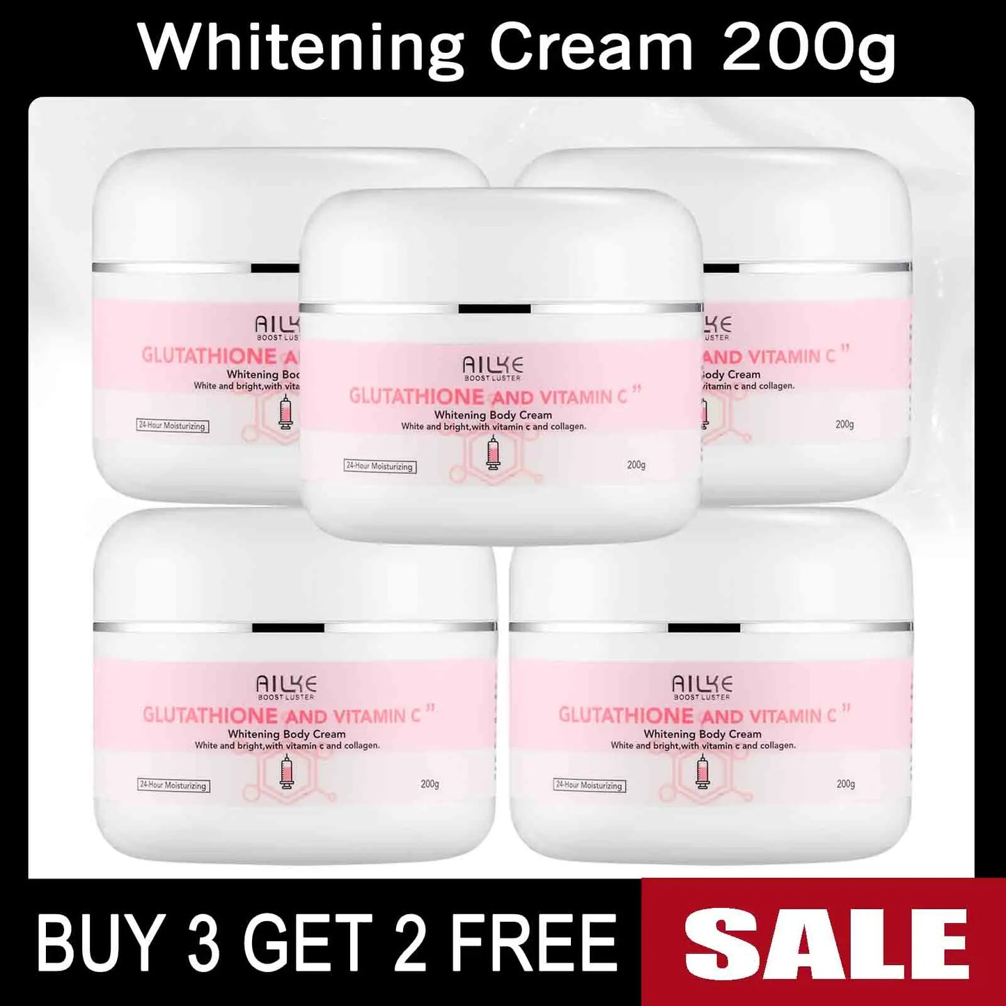 Glutathione Moisturizing Skin Cream