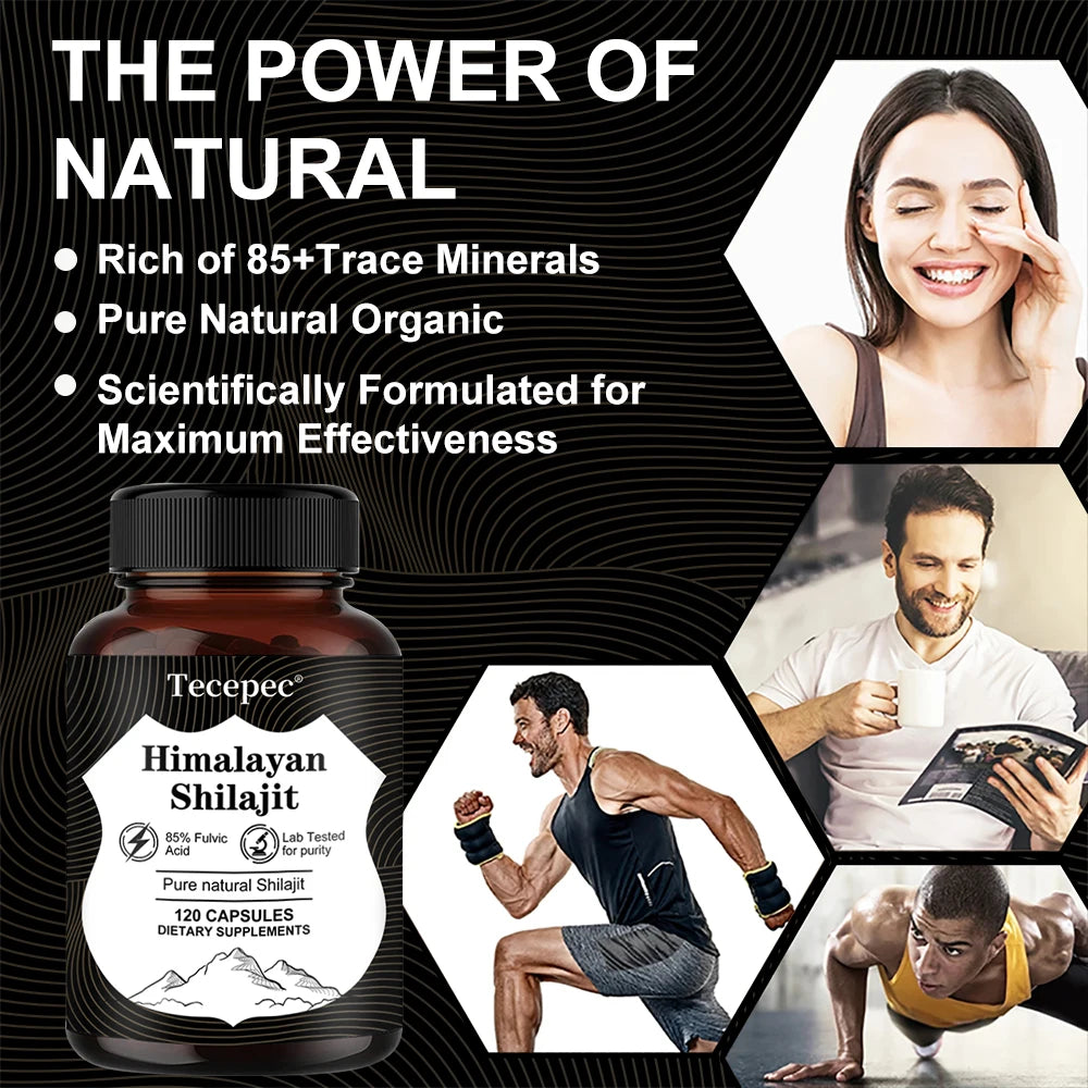 Natural Himalayan Shilajit Capsules
