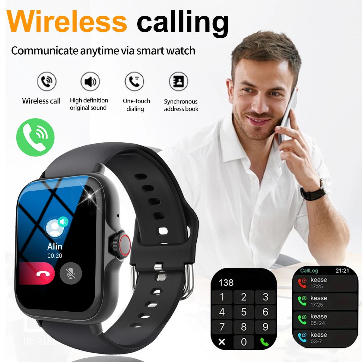 Hot Smart watch: suitable for men and women