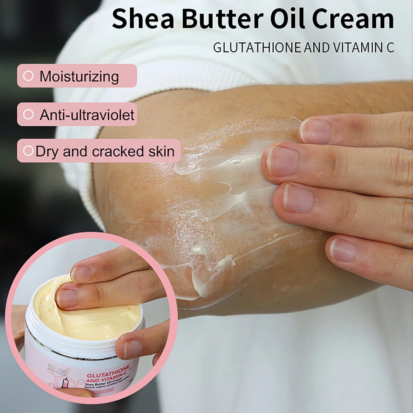 Skin-Whitening Moisturizing Facial And Body Cream