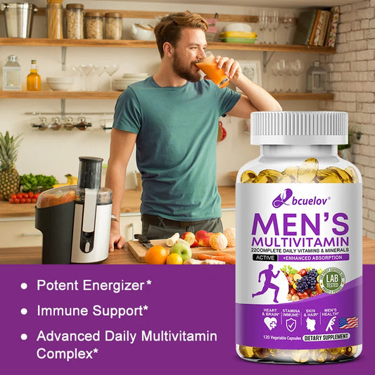 Men's Daily Multivitamin - 22 Vitamins & Minerals